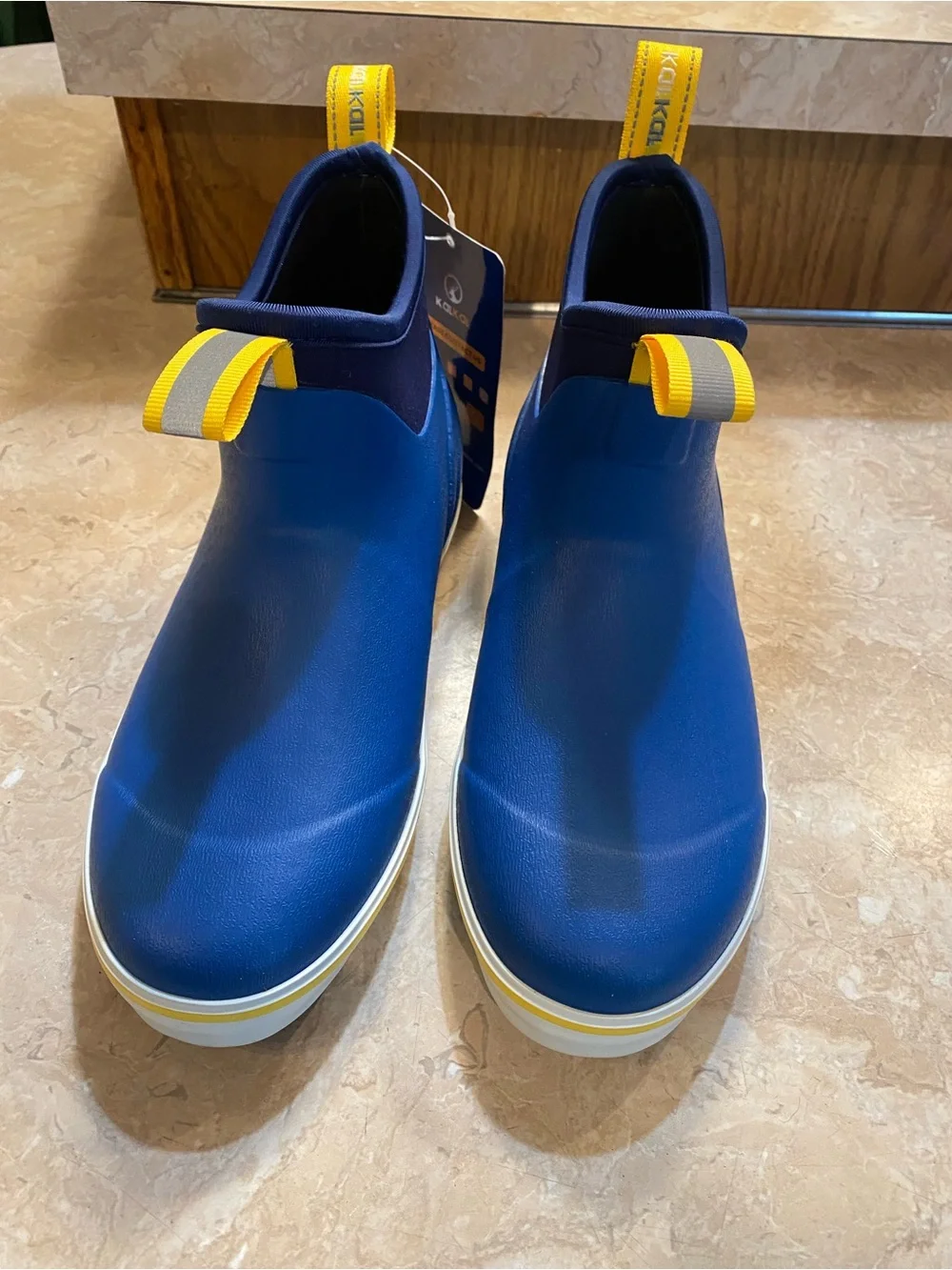 Men’s Blue Waterproof Rain & Snow Boots